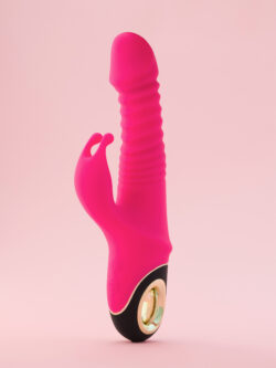 Zing - Vibrator Rabbit Telescopic cu Rotatie thumbnail image 