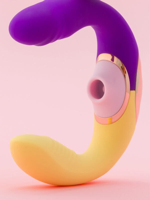 C Major - Vibrator 3 în 1 cu Sucțiune