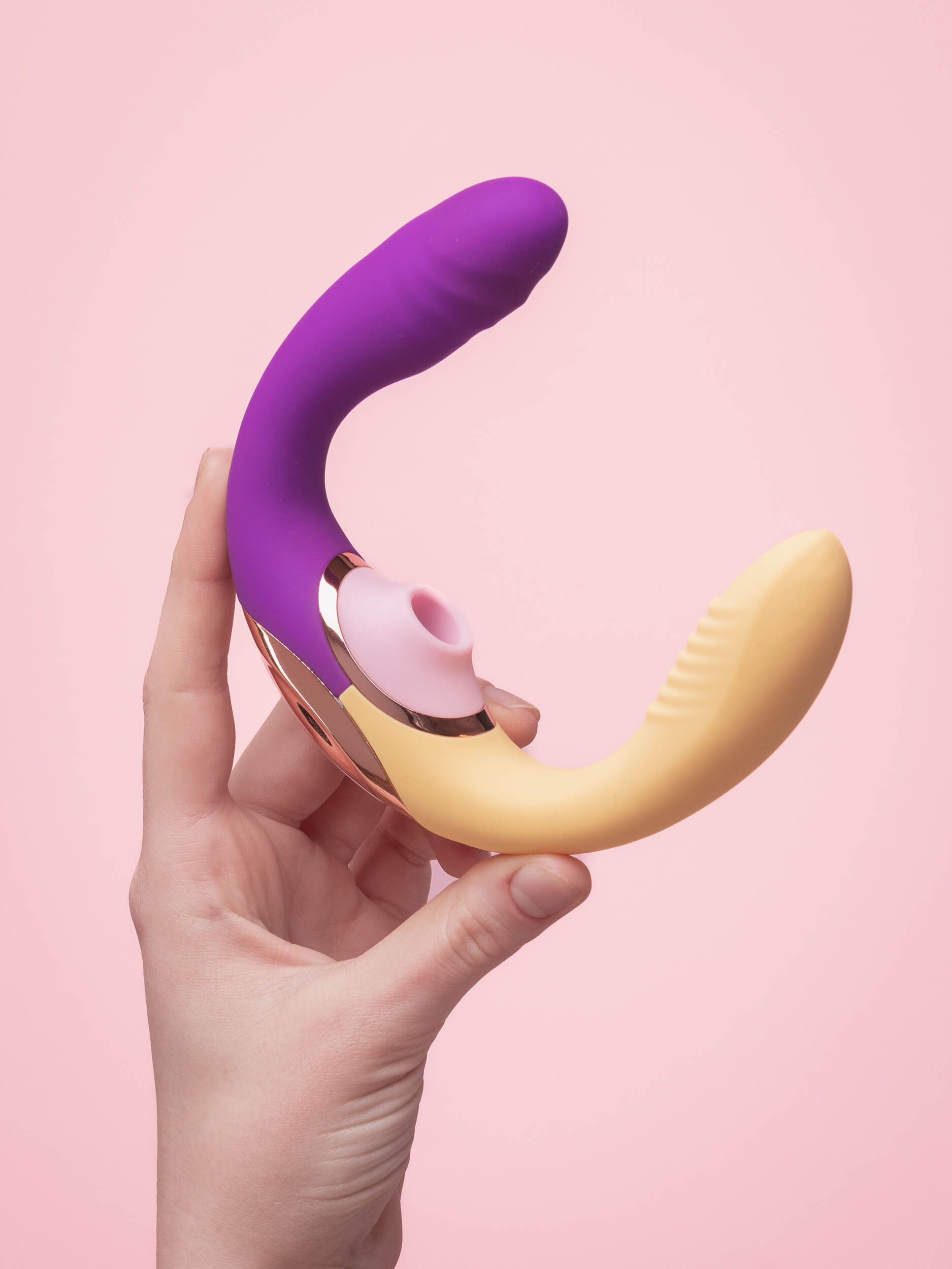 C Major - Vibrator 3 în 1 cu Sucțiune image 5