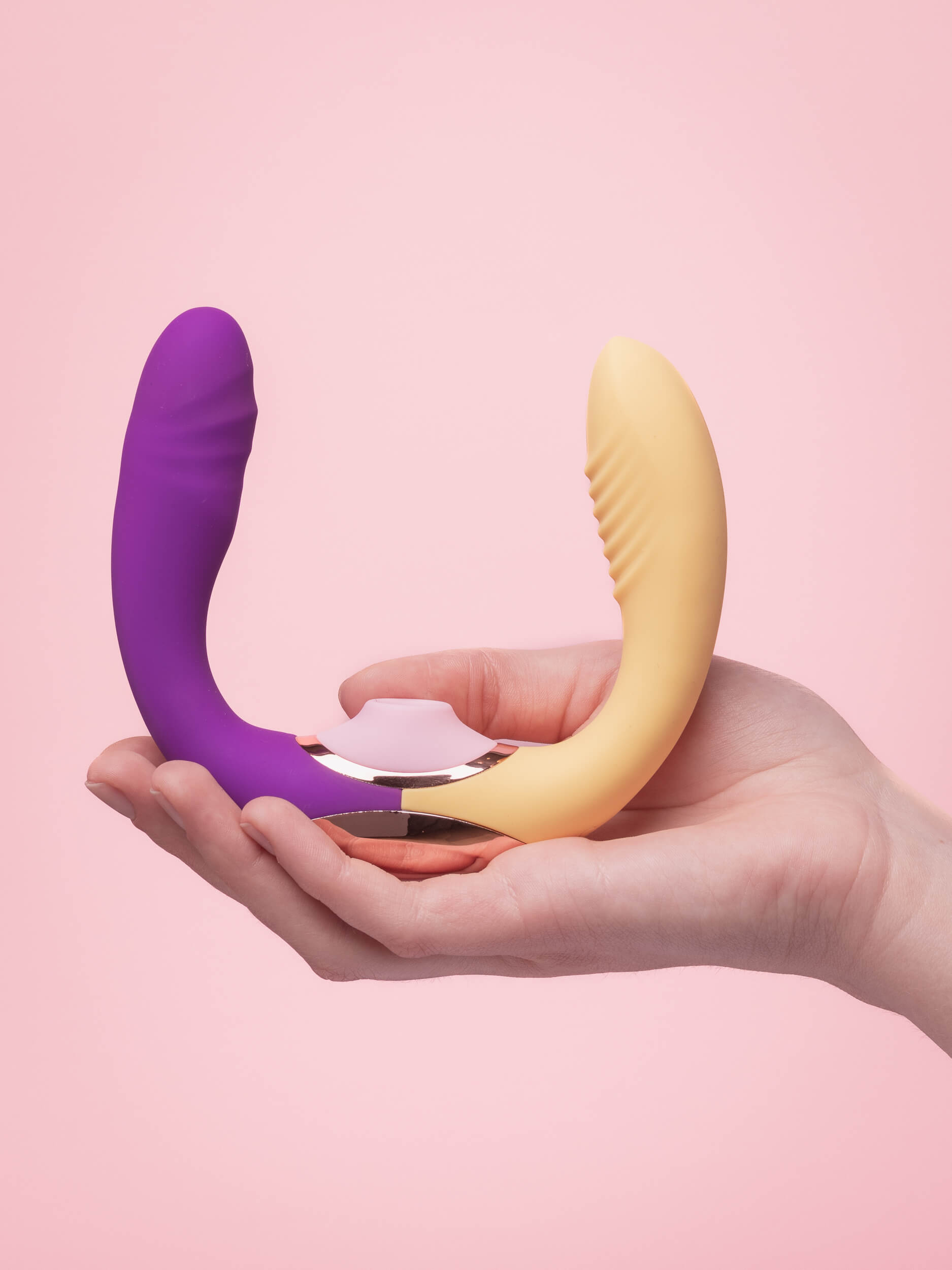 C Major - Vibrator 3 în 1 cu Sucțiune image 4