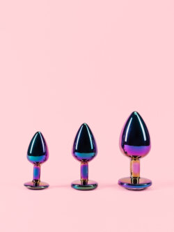 Butt Plug Premium Rainbow thumbnail image