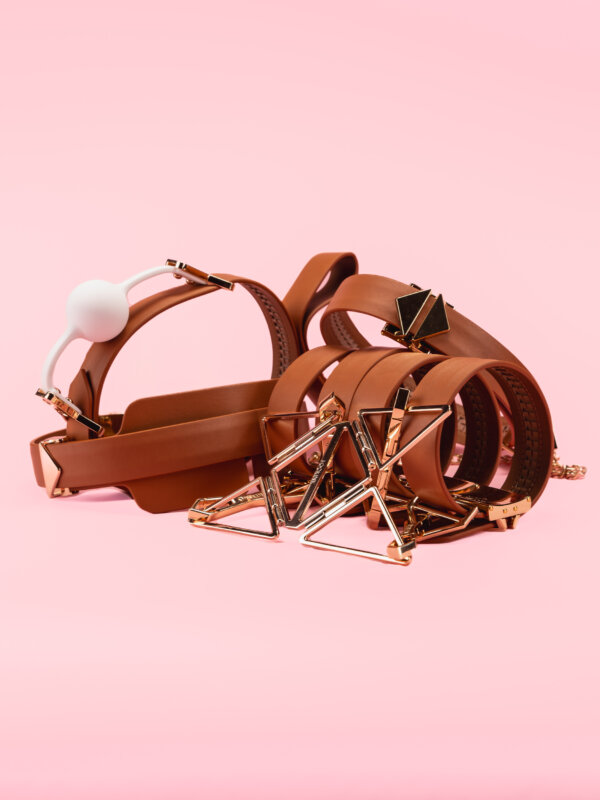 Lockink - Set BDSM de Lux 7 Piese din Piele