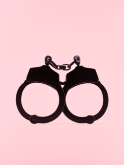 Catuse Sexuale Negru Mat Politist image 2