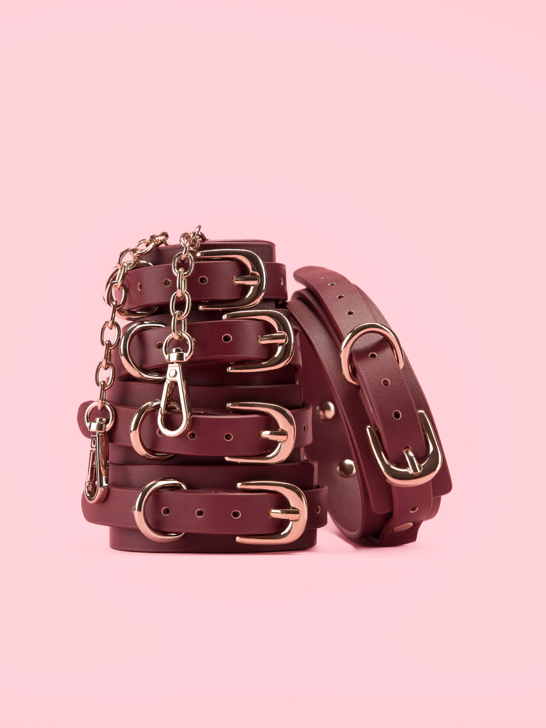 Set Complet BDSM Premium din Piele image