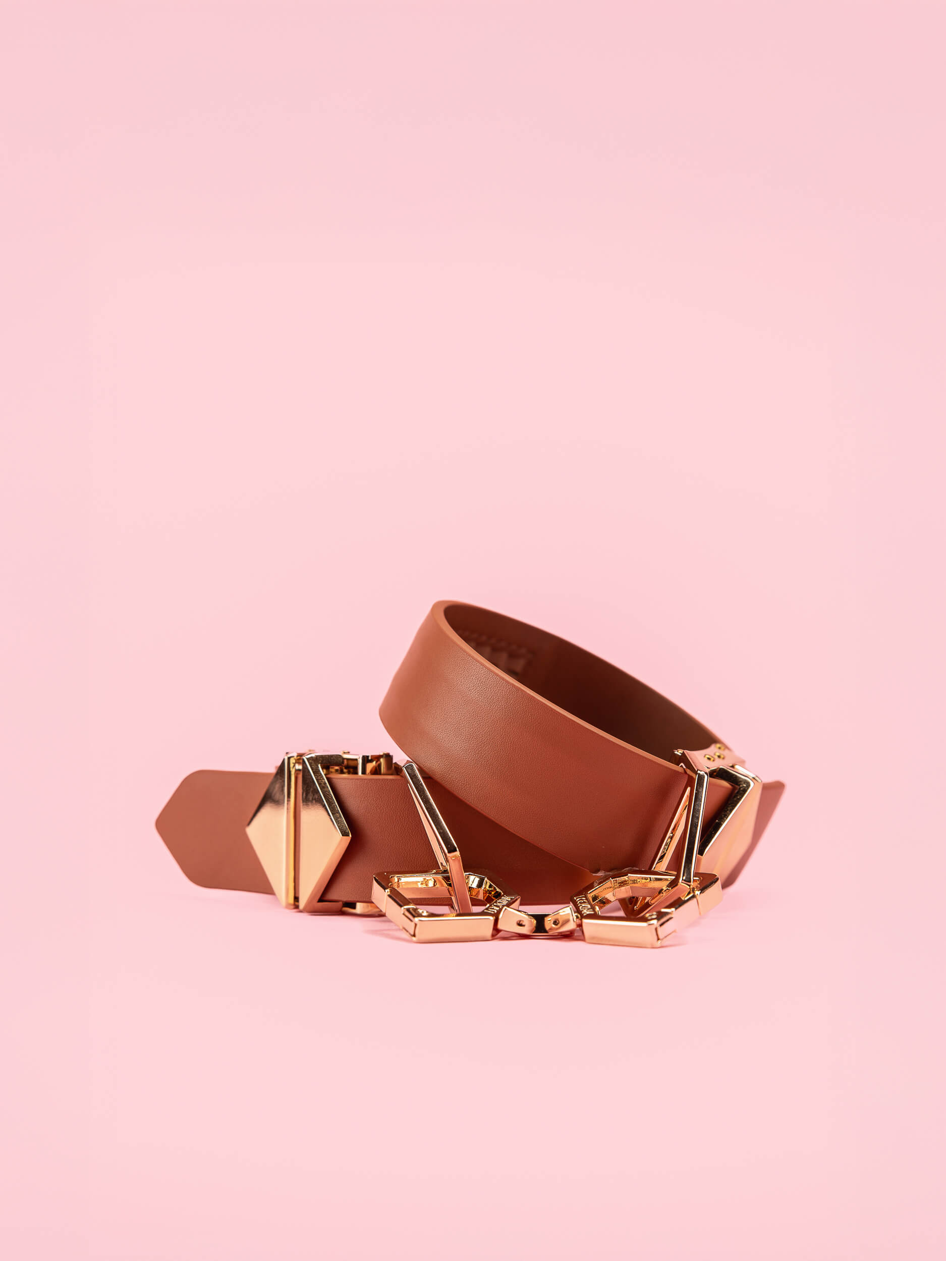 Lockink - Set BDSM Luxury Golden Leather image 1