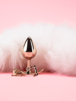 Luxury Cat Tail Butt Plug cu Coada Lunga image 1