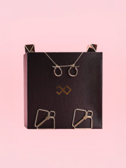 Lockink - Set Nipple Clamps cu Cercei si Lantisor image 2