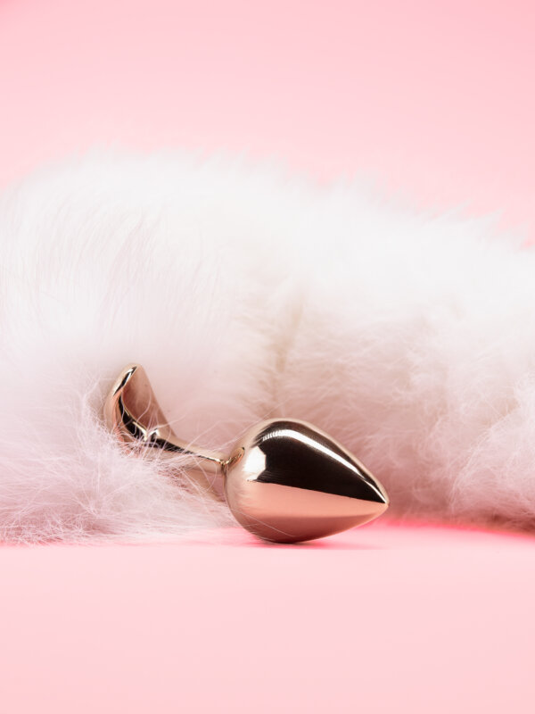 Luxury Cat Tail Butt Plug cu Coada Lunga