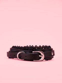 Luxury Choker cu Dantela si Lesa thumbnail image