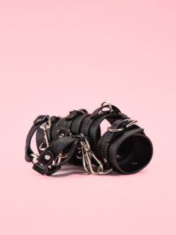 BDSM Full Set Piele - Catuse Maini si Picioare image 1