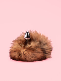 Fox Tail Butt Plug - Dop Anal Vulpe image 4