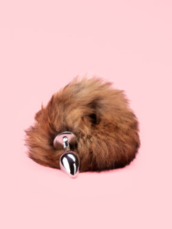 Fox Tail Butt Plug - Dop Anal Vulpe thumbnail image