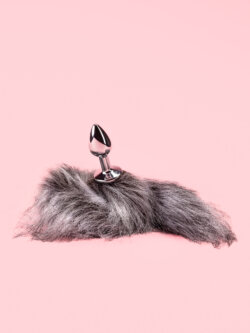 Fox Tail Butt Plug - Dop Anal Vulpe image 1