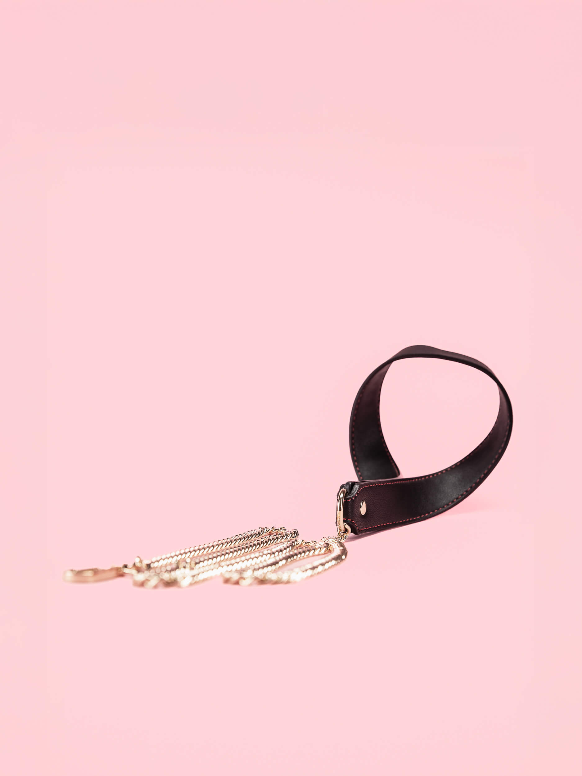 BDSM Kit - Paddle, Gag, Catuse & Geanta Piele image 4