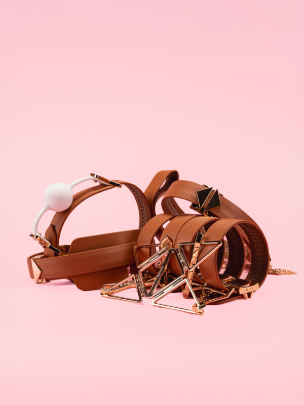 Lockink - Set BDSM de Lux 7 Piese din Piele