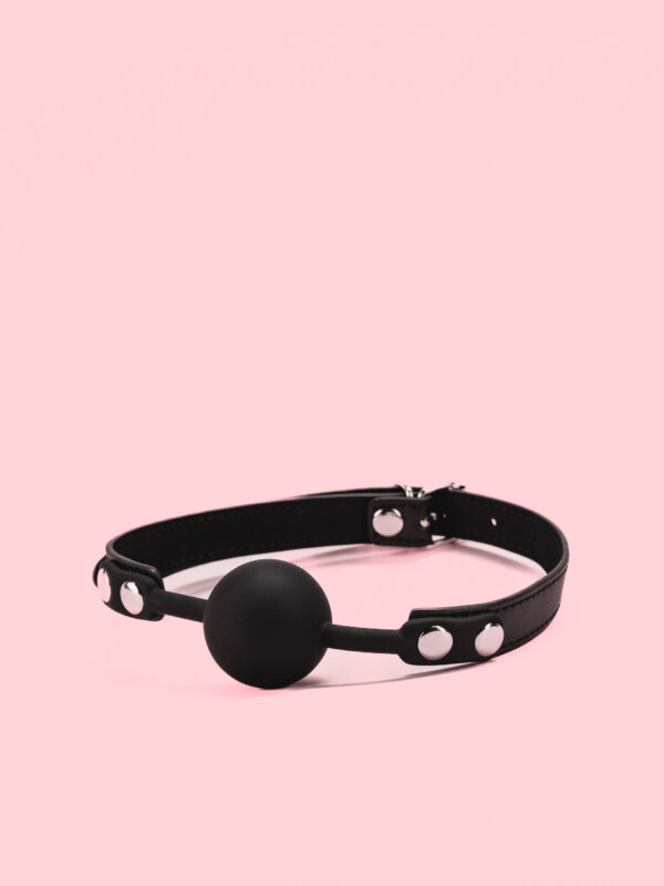 Ball Gag PU si Silicon