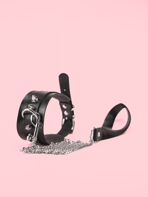 Lesa cu Guler Stil Punk