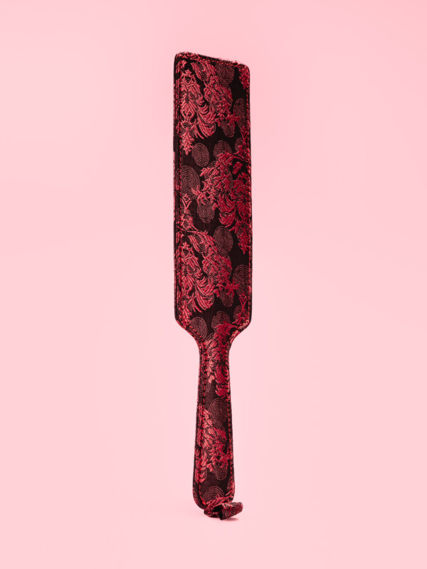 Paddle Pasional din Piele cu Model