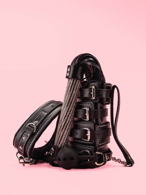 Set BDSM 5 Piese din Piele