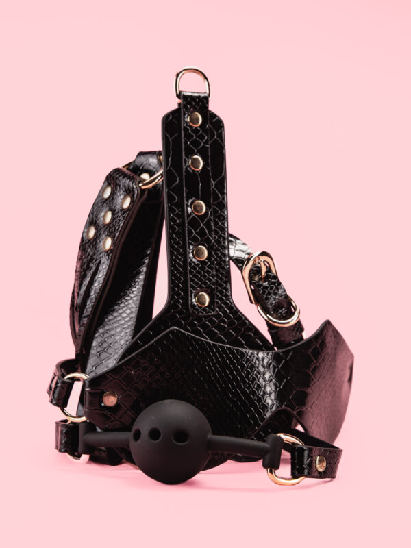 Set BDSM 7 Piese cu Textura Sarpe