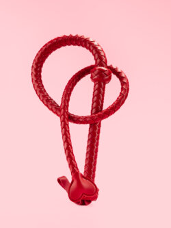 Bici Provocator din Piele cu Inima in Coada image 3