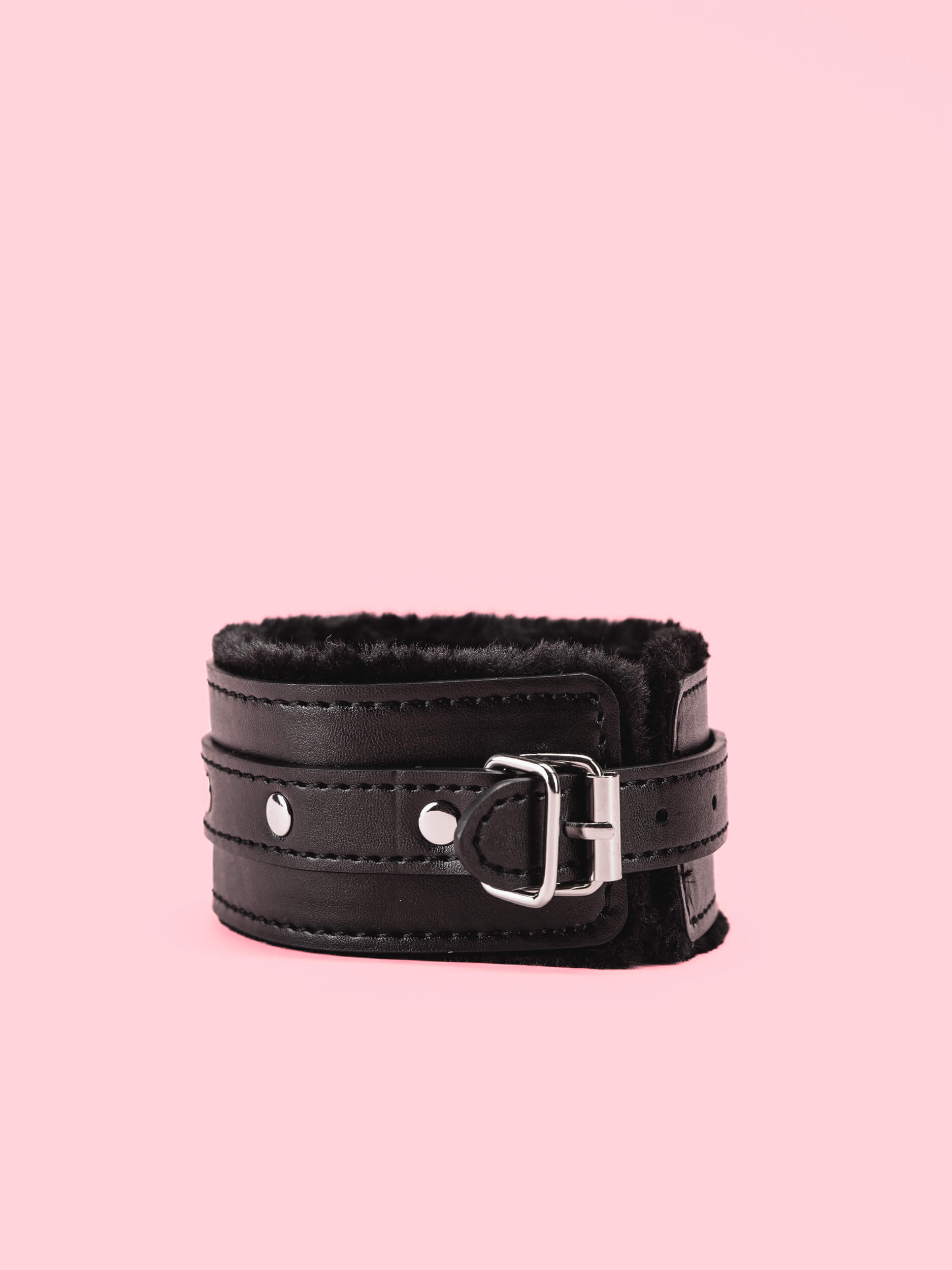 Hog Tie cu 5 Piese din Piele cu Puf image 2