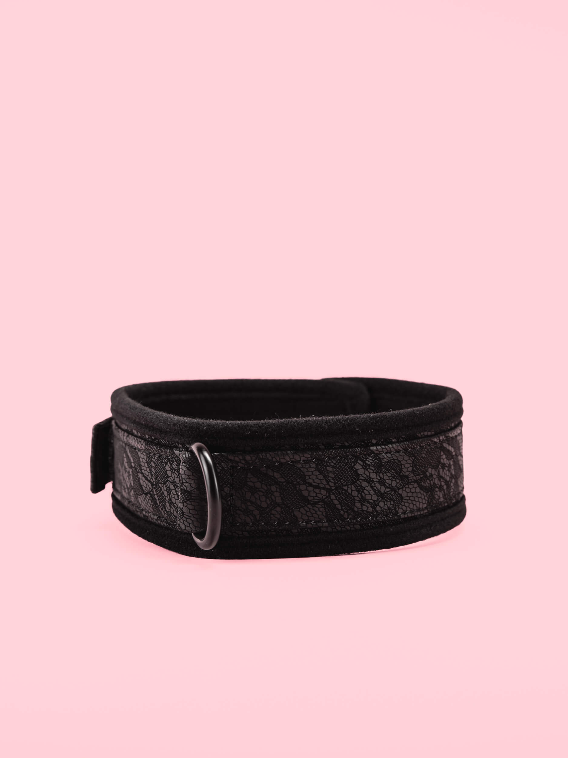 Lesa cu Guler si Print Negru image 1