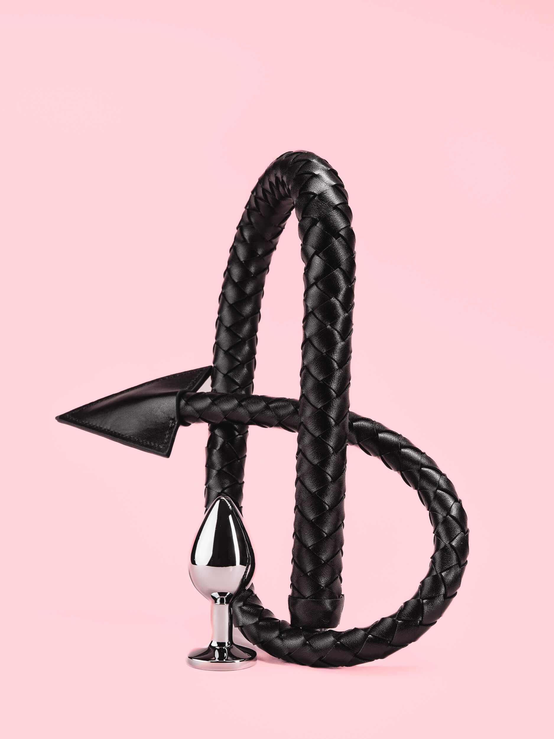 Butt Plug Senzual cu Coada din Piele image 2