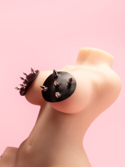 Punk Nipple Covers din Piele PU thumbnail image