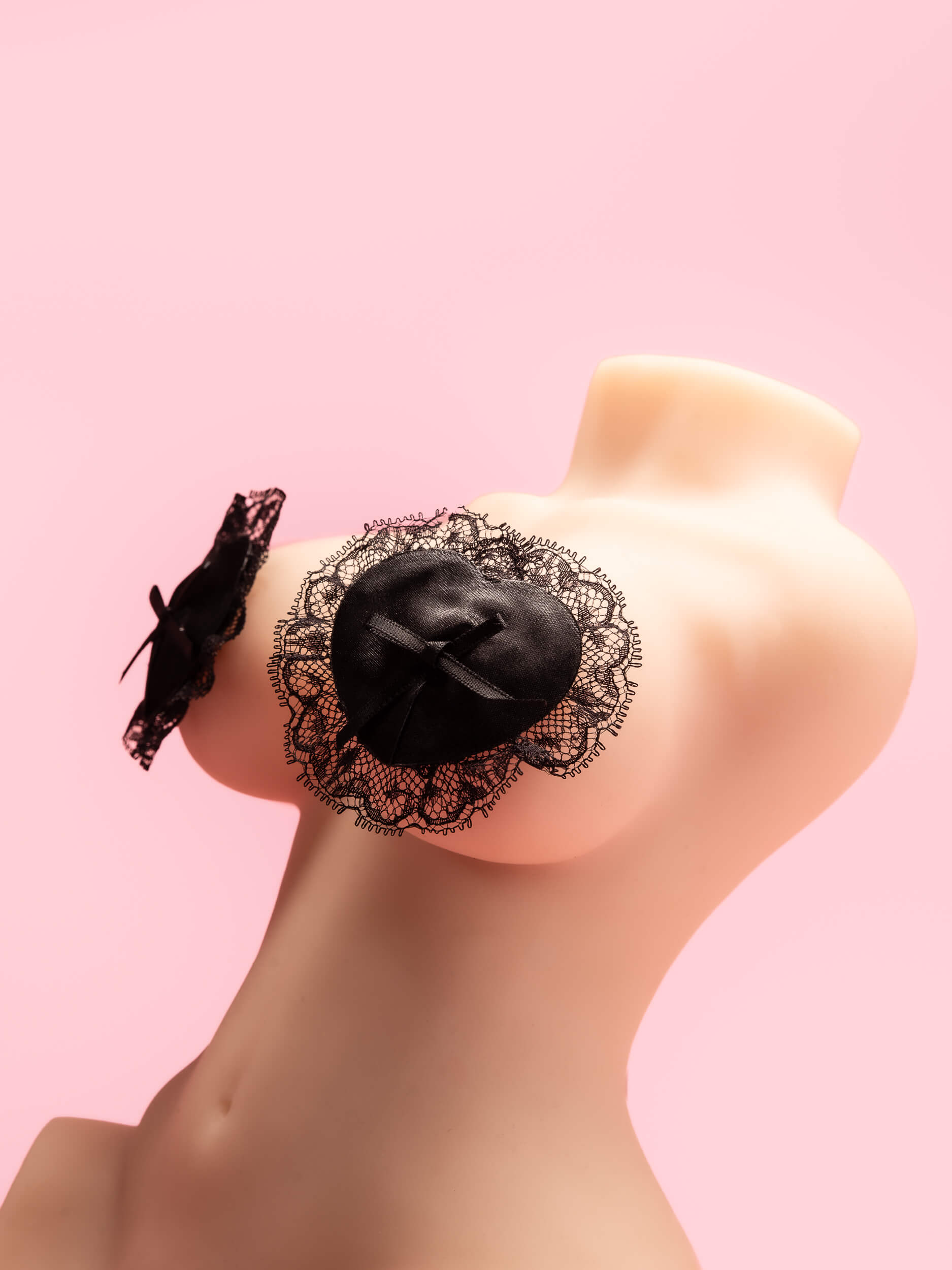 Nipple Covers Heart cu Dantela image 1