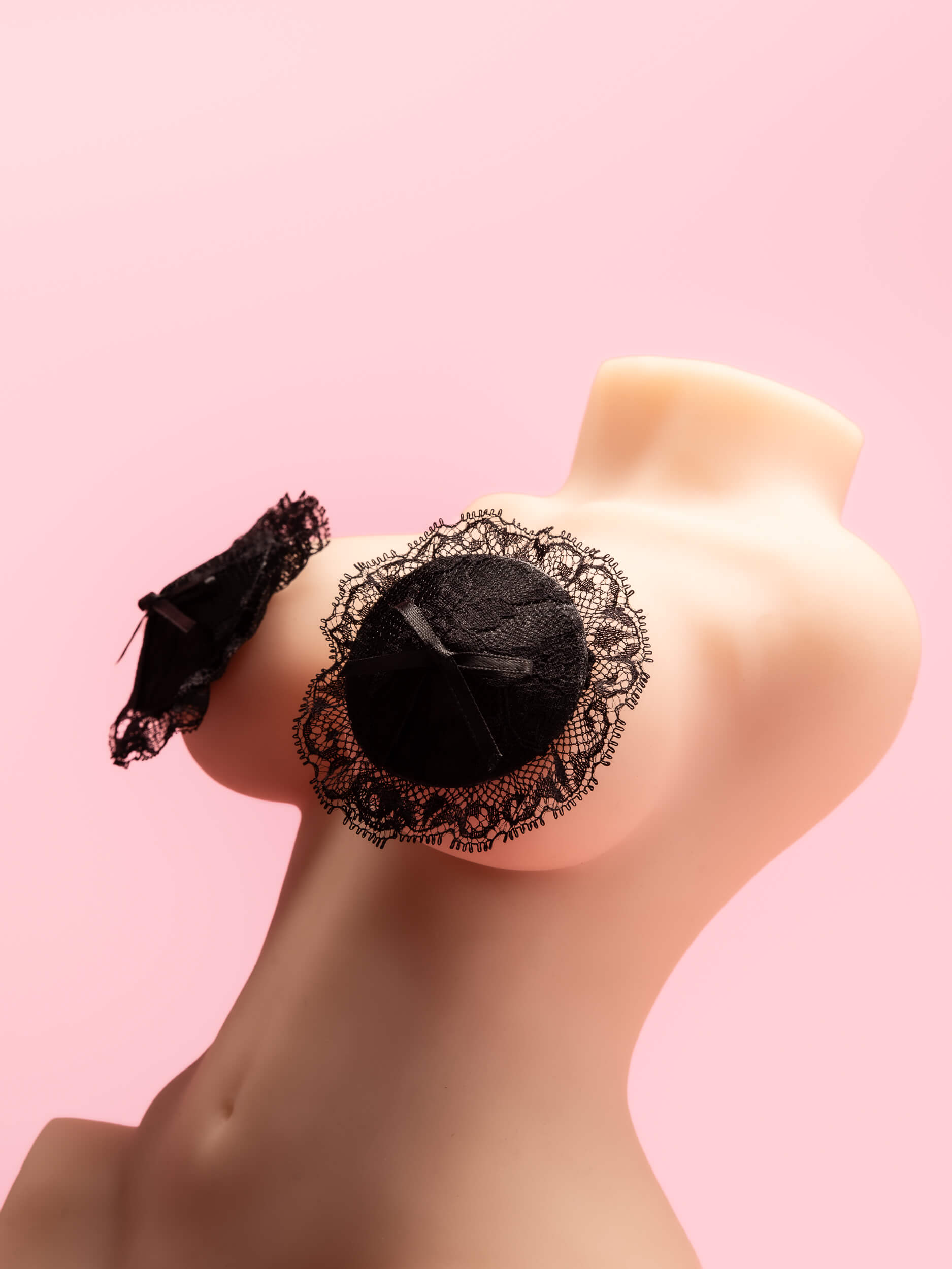 Nipple Patch Rotund cu Dantela image 1