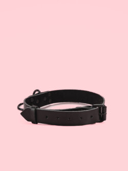 Zgarda cu Lesa din Piele Naturala image 2