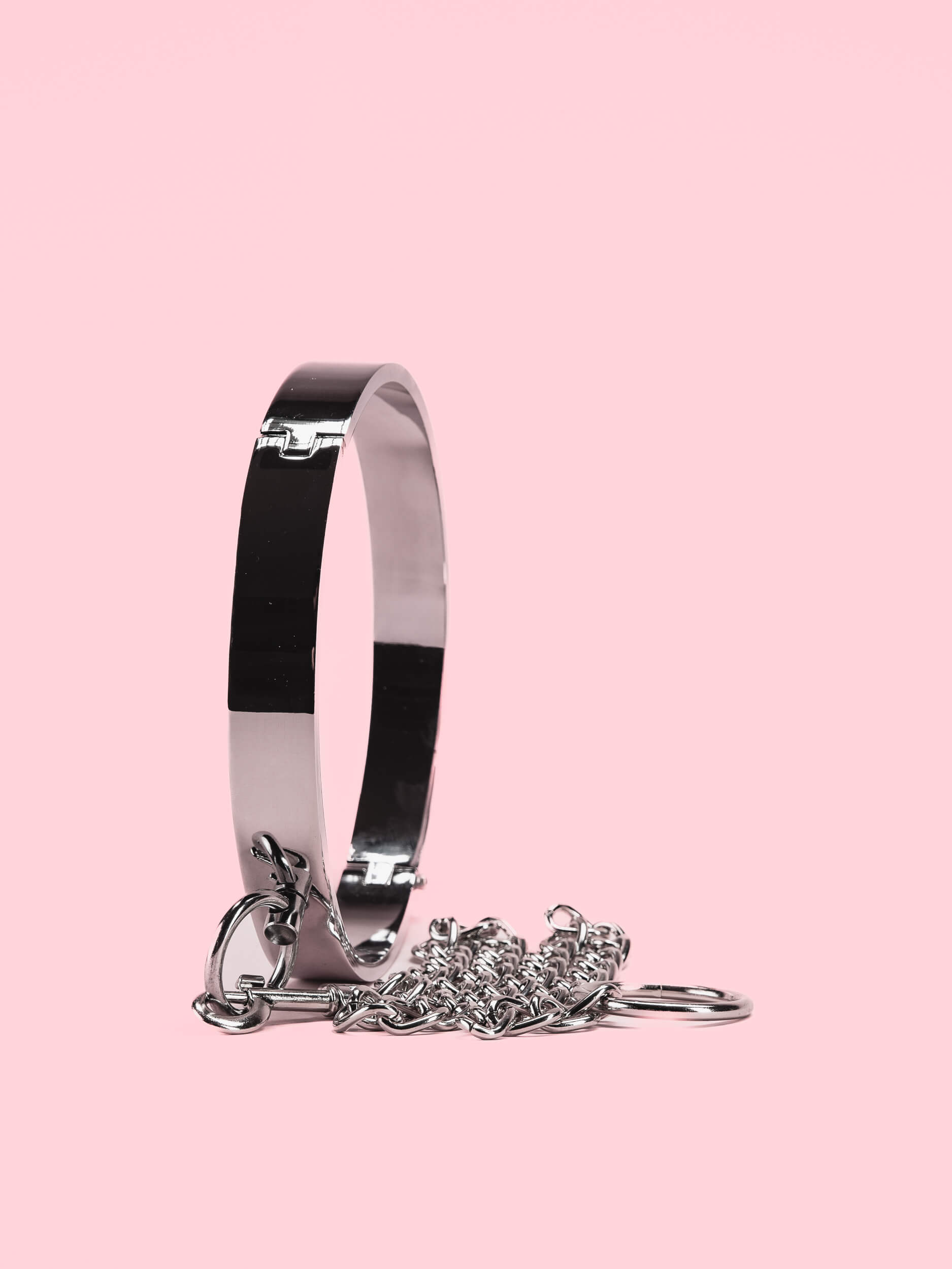 Choker din Otel cu Lesa image 2