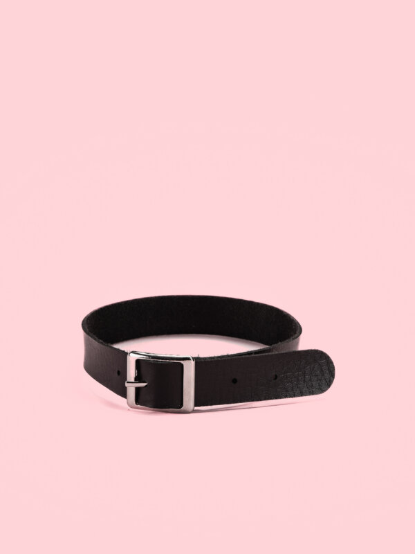 Choker Elegant din Piele