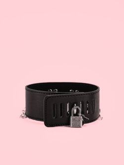 Choker Punk cu Inele si Lanturi image 1