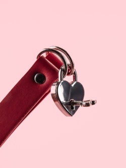 Choker cu Lacat in Forma de Inima thumbnail image