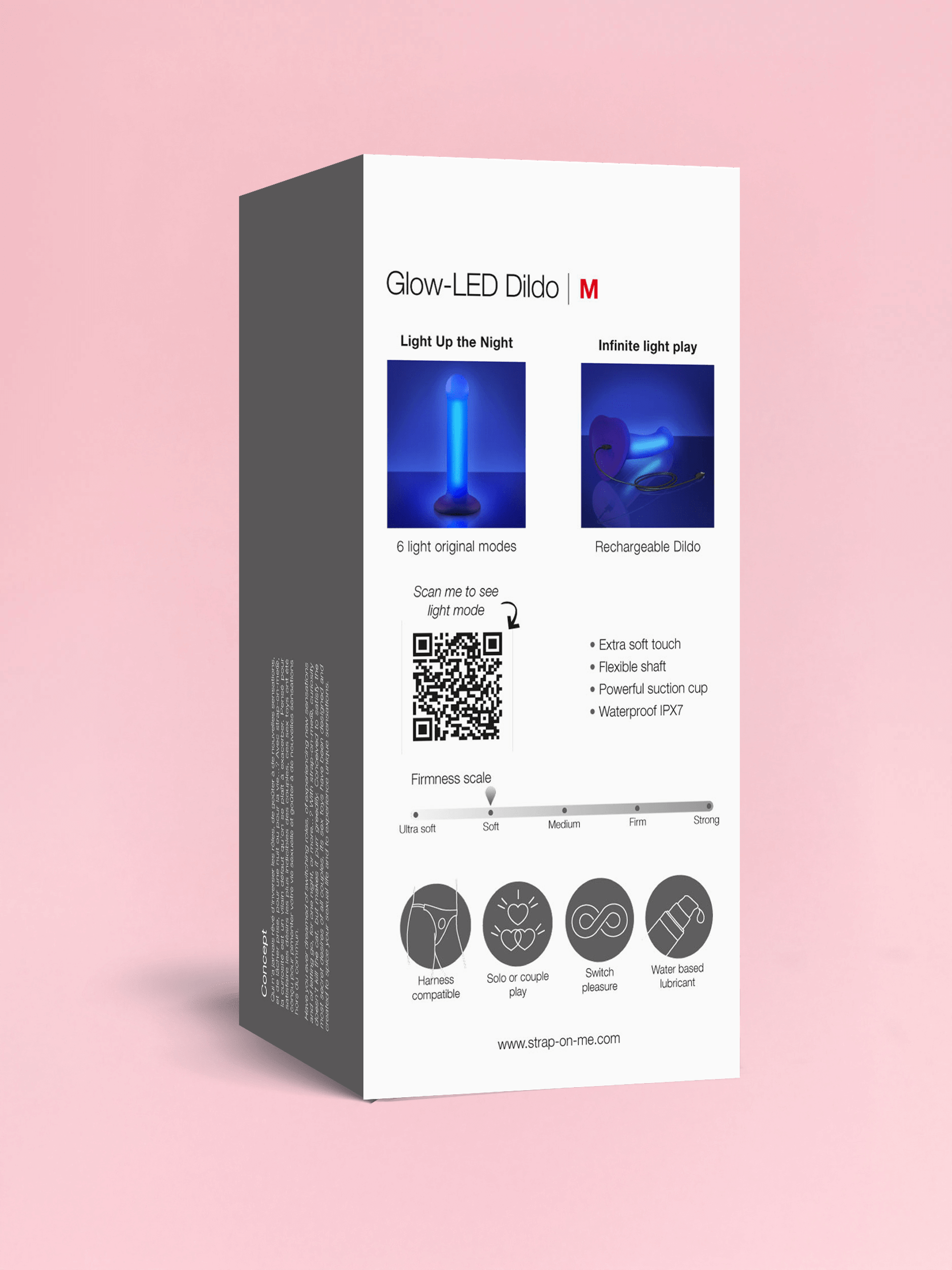 Dildo Luminos cu LED image 1