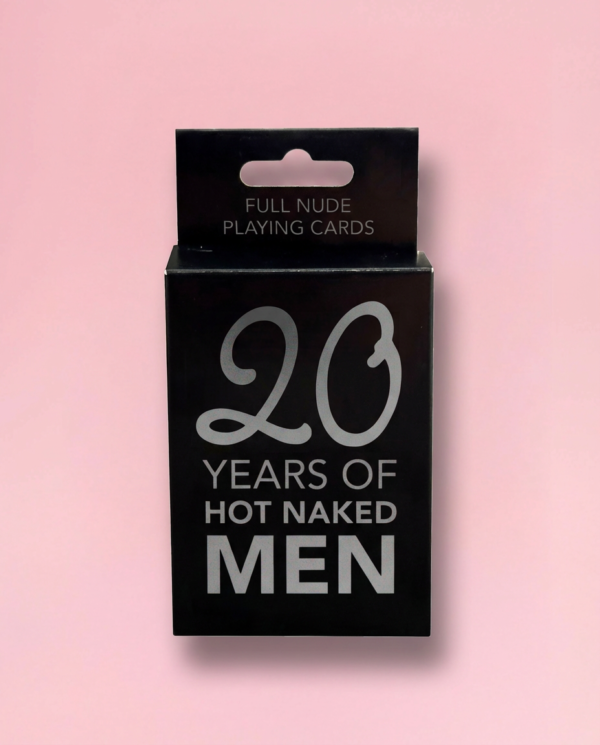Cărți de Joc pentru Adulți „20 Years of Hot Naked Men” – Bărbați Nude