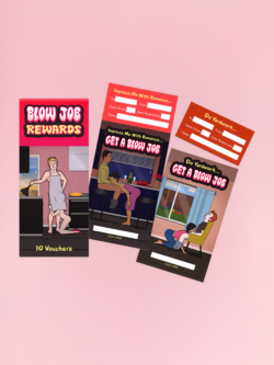 Blow Job Rewards – Set de 10 Cupoane Erotice Amuzante image 1