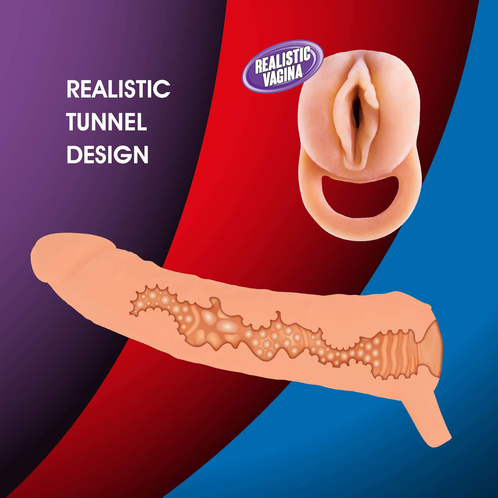 Dispozitiv Marire Penis și Masturbator 2-în-1 image 5