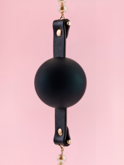 Gag Elegant cu Perle și Silicon image 2