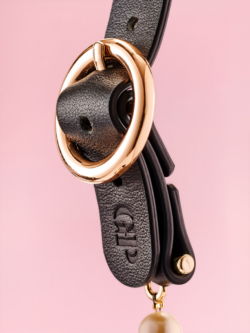 Gag Elegant cu Perle și Silicon image 3