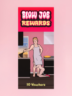 Blow Job Rewards – Set de 10 Cupoane Erotice Amuzante thumbnail image 