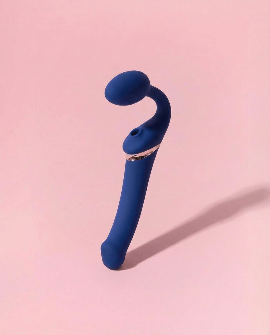 Strap-On Vibrator Flexibil cu Telecomandă image 7