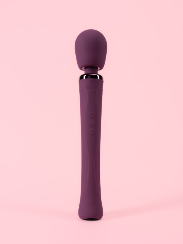 Vela - Vibrator Wand cu 20 Moduri Vibrație Premium