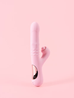 Come Play - Vibrator Dual Stimulare Clitoris & Punct G Glisant Cutie Cadou image 1