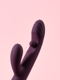Swirly - Vibrator Rabbit G-Spot cu Bilă Rotativă image 2