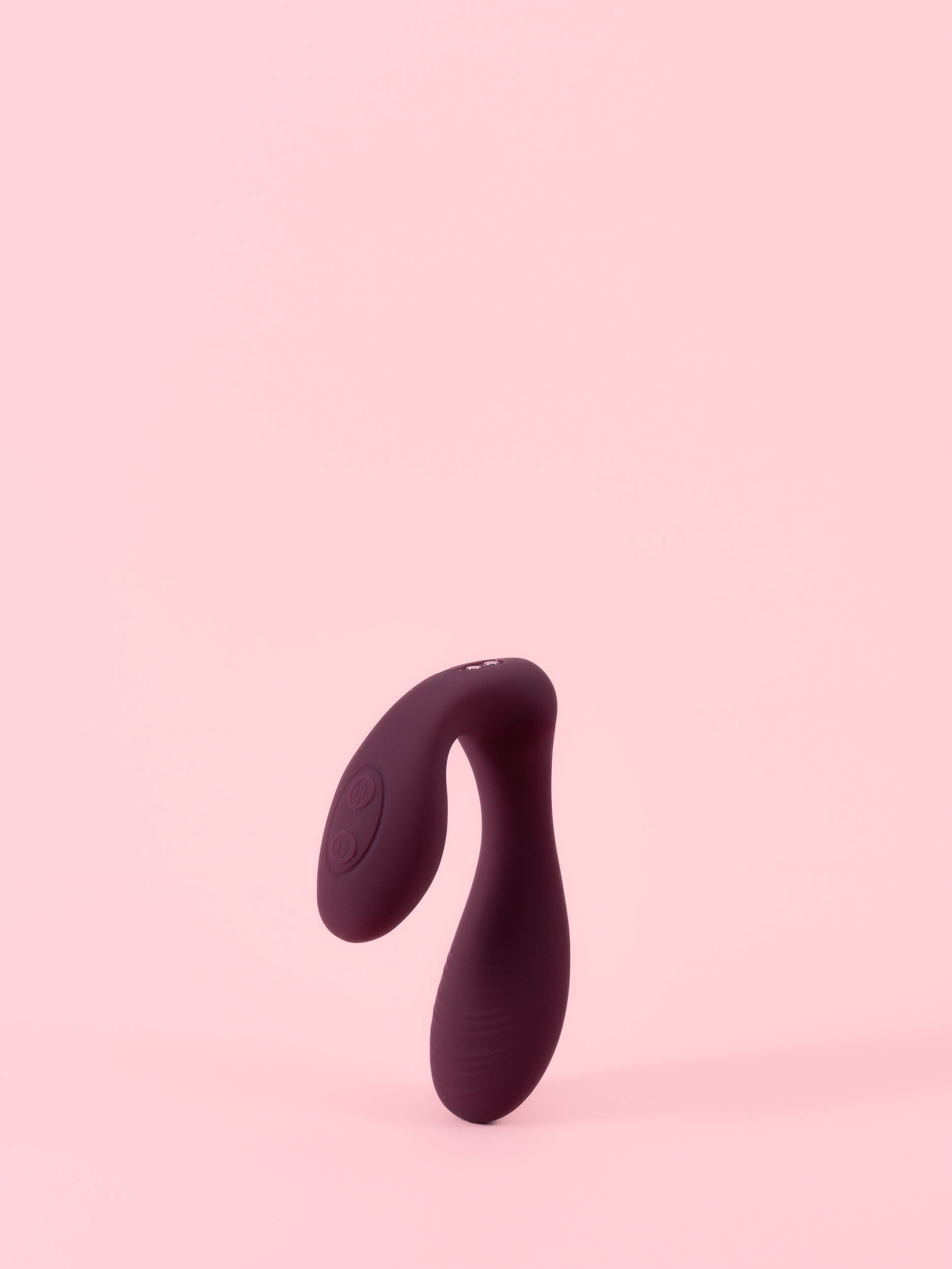 DuoFlex - Vibrator Duplu Premium pentru Cuplu cu Telecomanda image 1