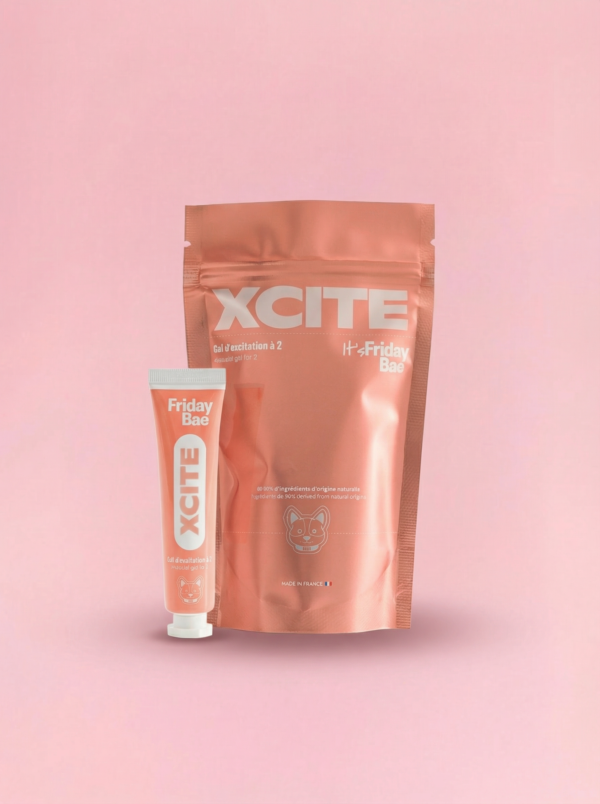 XCITE - Gel Intim pentru Cupluri cu Efect Cald-Rece 15 ml