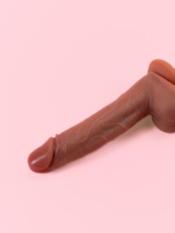 Ian - Dildo Vibrator Telescopic cu Telecomandă 22 cm image 3